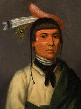 Henry Inman, No-Tin, a Chippewa Chief, 1832